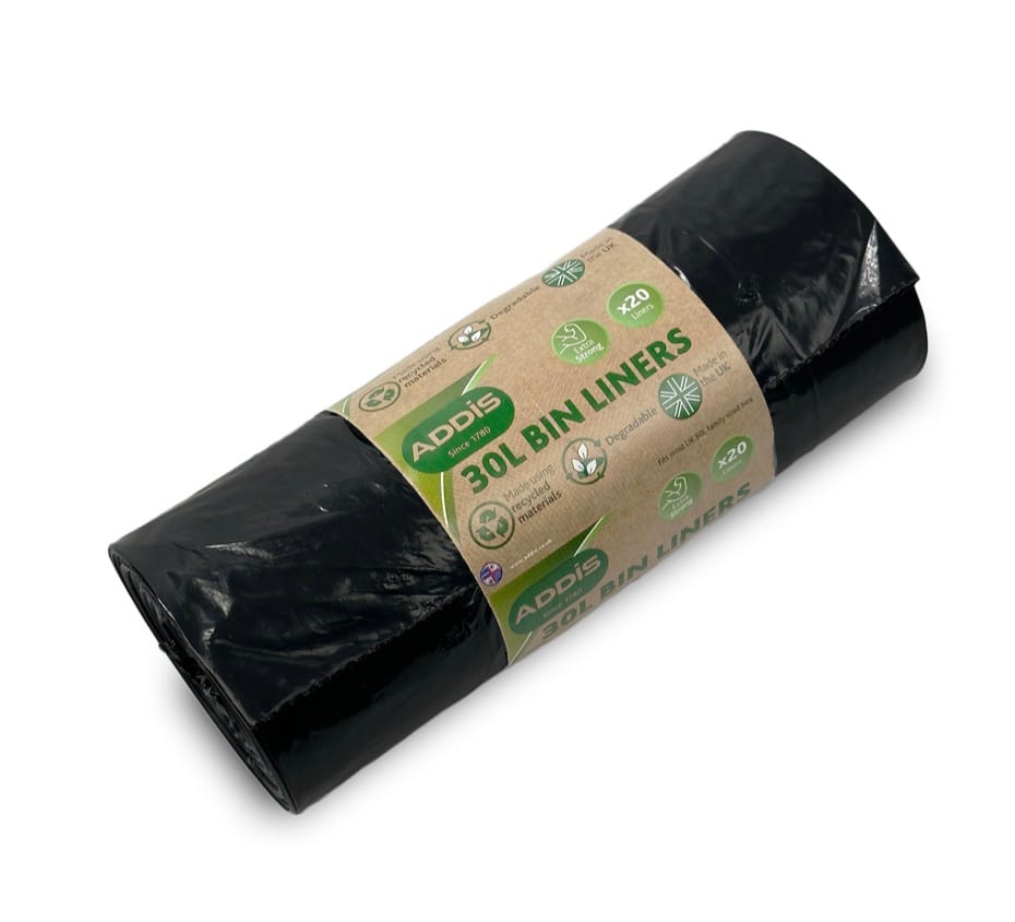 Hoge smalle afvalzak 30L pakket van 4 rollen = 80 zakken Hoge smalle afvalzak 30L pakket van 4 rollen = 80 zakken - Afbeelding 4