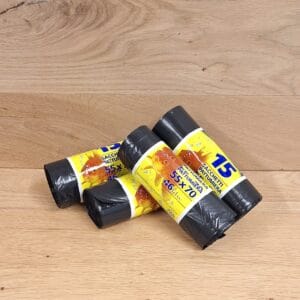 Afvalzak 46 liter pakket van 4 rollen